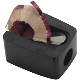 1Pc Black Practical Beauty Eyebrow Pencil Comb Makeup Tool Cosmetics Sharpener, Makeup Tools Accessories