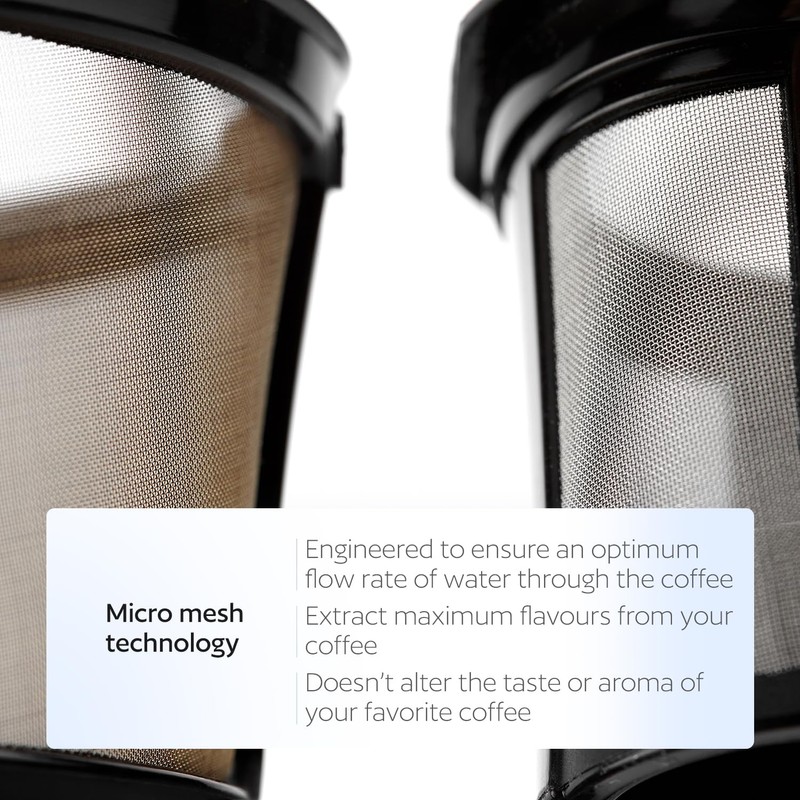 2 Reusable K Cups and Basket Coffee Filter for Keurig