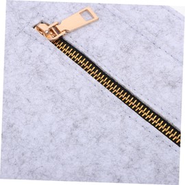 TEHAUX Portable Laptop Sleeve Bag with Zipper Pocket Lightweight and Storage Case for Laptops for Travel and Business Stylish Grey Design