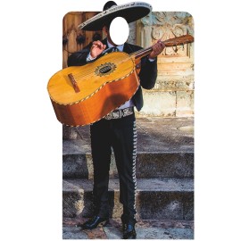 Wet Paint SP12637 Mariachi Guitar Man Stand In Cardboard Cutout Standee Standup
