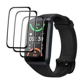 GIOPUEY [3 Pack Screen Protector for OPPO Band 2, [ Full Coverage] Composite material Screen Protective Film, [Anti-Bubble] [Wear-resistant] - Transparent