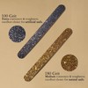P2P Nails Glitter Colorful Nail File Strips - Manicure and
