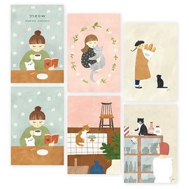 Kemonesha Meow 25-562 Postcard Notes
