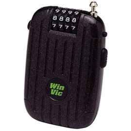 UNIX USB07-42 Cable Lock, Extra Long, 70.9 inches (180 cm), Metallic Black