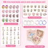 Kit de Pulseras para Niña，Sebami Kit de 66 Pcs Para