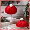 Jecery 2 Pcs Christmas Yarmulke 6.25 Inch Judaica Satin Kippah