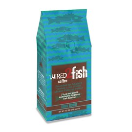 Wired2fish Coffee Dark Roast, Whole Bean