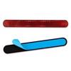 AYBUY 2Pcs Motorcycle Reflectors, Stick-on Rectangular Safety Reflector, Strong Reflective