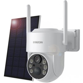 4MP Cellular Security Camera Wireless Outdoor, 6 Spotlights and 2.5K HD Color Night Vision Solar Powered Camera with 2.4GHz Wifi, APP Control, PIR Sensor, 2-Way Audio, IP66, SD Card/Cloud Storage