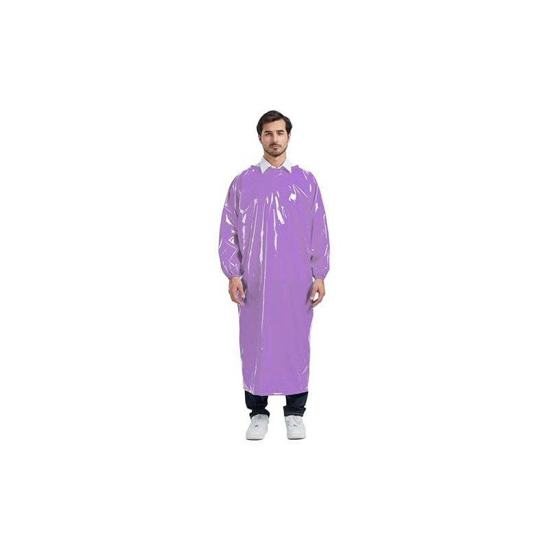 Nanxson Unisex Waterproof Long Sleeve Apron TPU Eco Friendly Kitchen