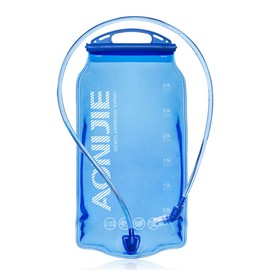 Win.Deeper 1.5L/2L/3L Hydration Bladder, Water Bladder with Hose Hydration Bladder, Sports Water Bubbles, Ideal for Any Backpack for Cycling, Camping, Walking (3L-PEVA)