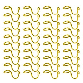 CZAKOMIX Pack of 40 Wardrobe Organisers, Clothes Hangers Connection Hooks, Space-Saving Hangers Made of Stainless Steel, for Hanger Connection, Clothes Hangers Space Saving