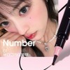 Multi dot tattoo pen charm point moist natural dot dot pen freckle pen eyeliner, 1 piece, 1# melange black / 멀티 도트 타투 펜 매력점 촉촉한 자연스러운 도트 도트펜 주근깨 펜 아이라이너, 1개, 1#멜란지블랙