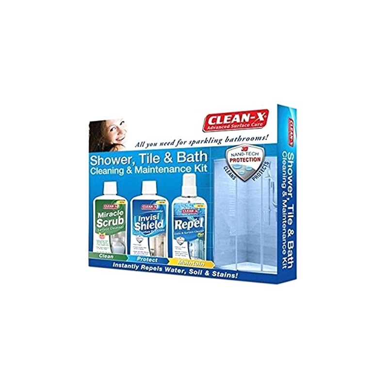 Clean-X Shower, Tub & Bath Maintenance Kit