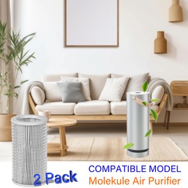 2 Pack PECO-Filter for Molekule Air Purifier