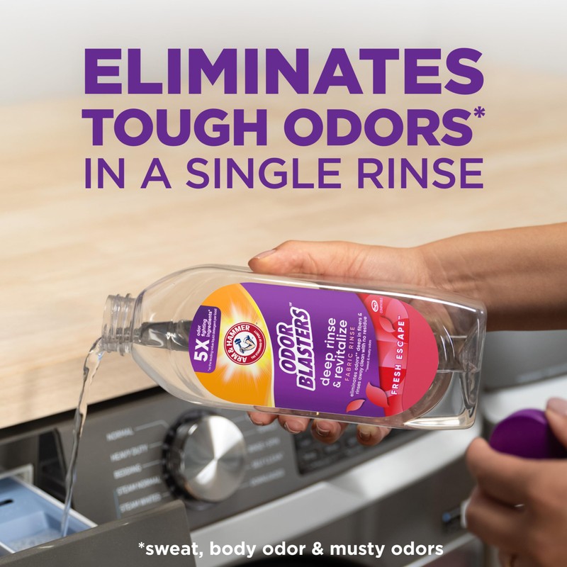 ARM & HAMMER Odor Blasters Deep Rinse and Revitalize Fabric