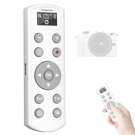 Wireless Remote Shutter Release with OLED Display Rechargeable Multi-Function Camera Remote Control Compatible with Nikon Z6 II/Z6 III/Z7 II/Z30/Z50/Z fc/Z f/Z5 II/Z50 II/B600/A1000/P950/P1000/P1100