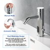 TUSEE Manual and Automatic Faucet, Touchless Bathroom Faucet with One