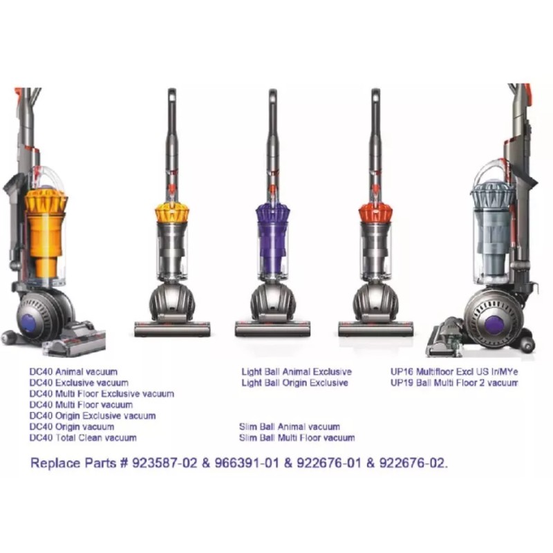 Dyson DC40, UP16, UP19 Vacuum Pre-Motor Replacement Filter Only- Washable