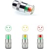 ANKI HAPPIGO 8Pcs 2.2Bar 32-to-35 PSI Tire Valve CapsTire Caps