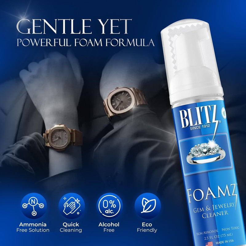 20680 Blitz Watch Care Kit - 4Piece Kit (Designer Box),