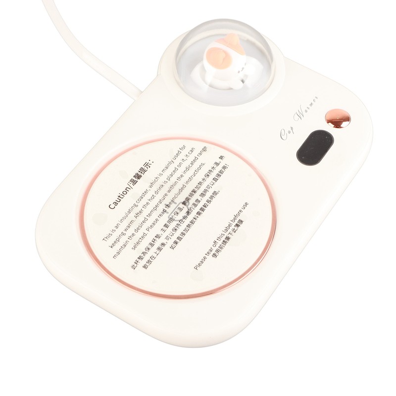 Coffee Cup Heating Pad Warm Coaster USB Home Thermostat Hot