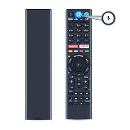 CLVIZCXOM Replacement Voice Control Remote Control Compatible with Sony Bravia LED LCD TV KD-43XF8588 KD-43XF8596 KD-43XF8599 KD-43XF8796 KD-49XE8004 KD-49XE8005 (RMF-TX310E)