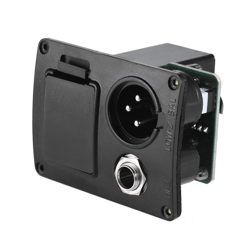 Acoustic Guitar 4-Band EQ Equalizer Tone and Volume Amplifier Preamp