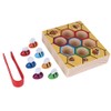 Fun Bee Picking Toy Kids Hand Grasping Training Wooden Games