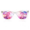 GloFX Ultimate Diffraction Glasses - Clear - 3D Rainbow Star