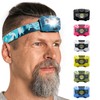 Foxelli USB‑C Rechargeable LED Headlamp – Ultra‑Light 2.4 oz & Bright 180 Lumens – Red/White Light,