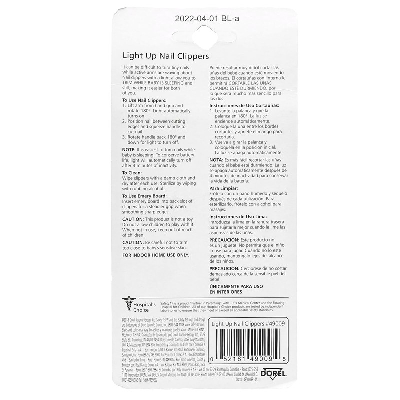 Safety 1st Sleepy Baby Nail Clipper