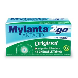 Mylanta 2 Go Antacid Original Tab X 48