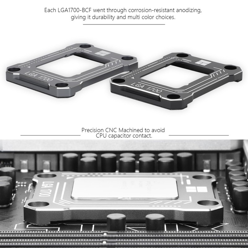 Thermalright Intel12th 13th Generation LGA1700 Anti-Bending Buckle,Curved Pressure Plate,CPU Fixing