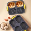 Greyoe Baguette Baking Tray, Bun Baking Mould, Baguette Baking Tray,
