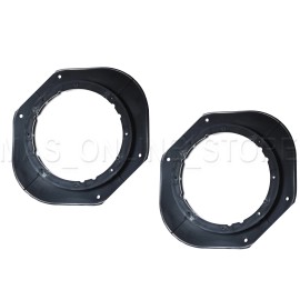 XSCORPION Durable 6-6.75" Car Audio Front Speaker Adapter Plates For 2015-Up Ford F-150