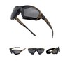SOL PRO Powersport Sunglasses, Motorcycle Riding Safety Goggles, UV400 Anti-Fog,