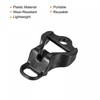 sourcing map Tent Rope Buckles, 4mm 3 Hole Plastic Guyline