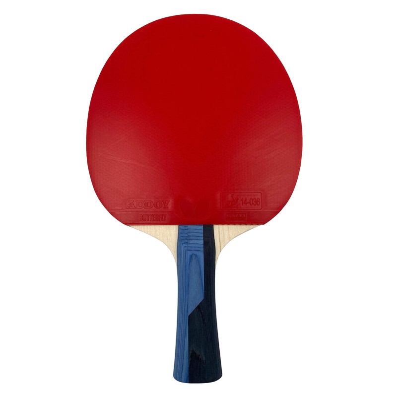 Butterfly Timo Boll Sapphire Table Tennis Bat, ITTF Certified Addoy
