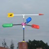 Non-Stop Spinning Wind Spinners Wind Direction Indicators Large Whirligig for