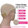 Labhairs Wig Grip Cap for Women - Non Slip, Adjustable