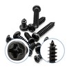PENGLIN 450pcs Pan Head Tapping Screws M2.3 M2.6 M3 Black