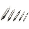 Malayas 5PCS HSS Lathe Mill Center Drill Countersink Bit Tooling
