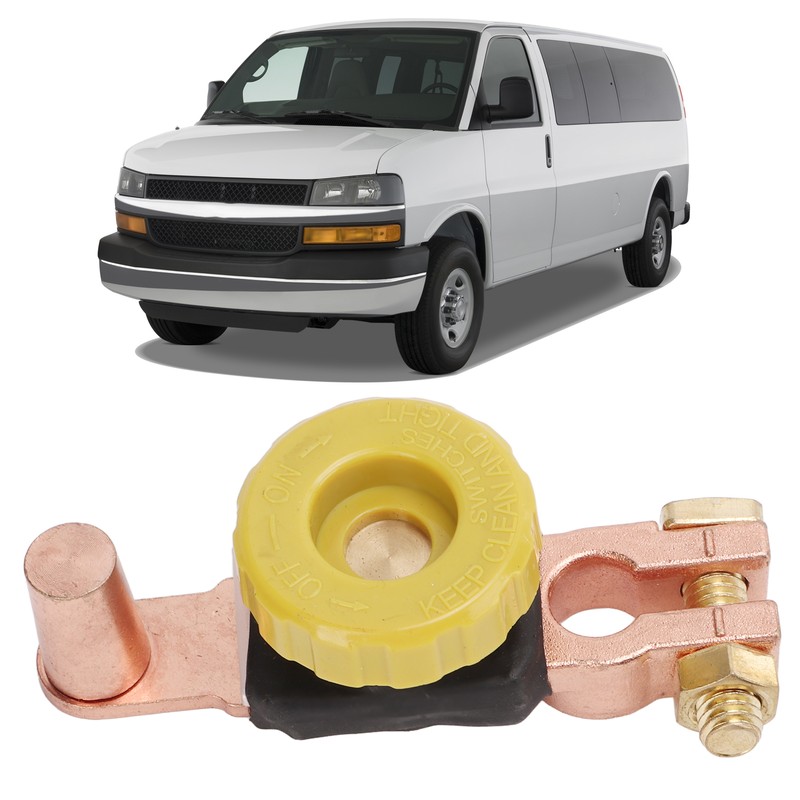 Top Post Battery Disconnect Switch Brass Rustproof Heavy Duty for