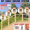 Steel DN Mate 300FT 1/8" Genuine T316 Stainless Steel Cable
