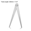 sourcing map Inside Calipers 300mm Firm Joint Stainless Steel Measuring