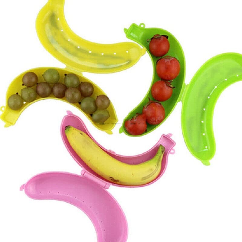 AIMALL Banana Case Holder Carrier Storage Fruit Lunch Box Protector