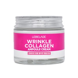 LEBELAGE Wrinkle Collagen Ampoule Cream 2.36 oz - Anti-Aging & Firming Face Moisturizer