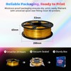 Flashforge 3D Printer Filament Silk PLA 1.75mm 1kg Spool-Dimensional Accuracy