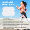 Armpit Sweat Pads, 100 Pcs Underarm Sweat Pads for Women,